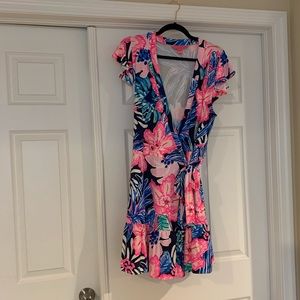 Lilly Pulitzer karlie wrap romper